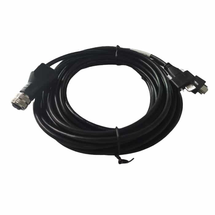 M12 8pin to type c split cable harness for control panel